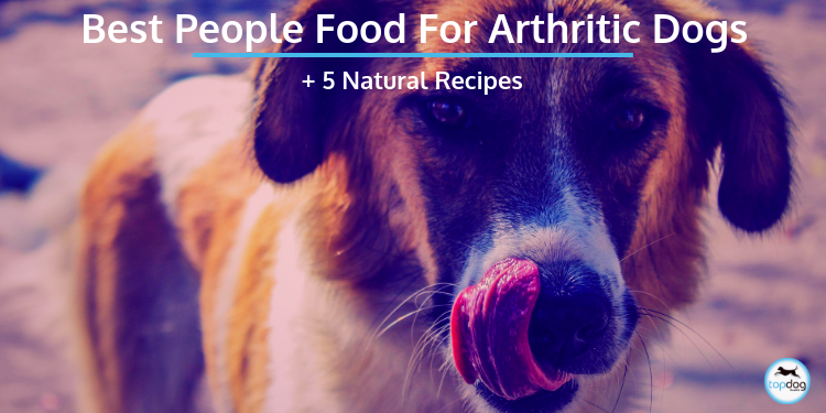 Best People Food (Yes, People Food!) for Arthritic Dogs + 5 Natural Recipes