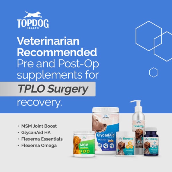Vet recommended supplements after TPLO surgery