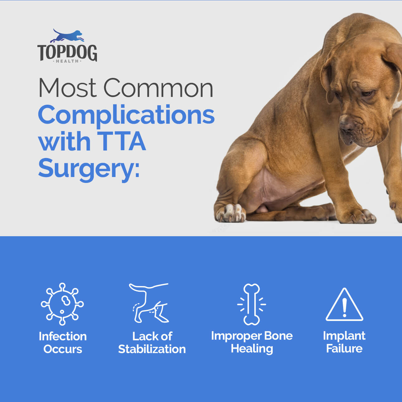 most common complications with tta surgery